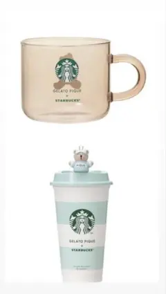 【最安値】スタバ ジェラートピケ べアリスタ リユーザブルカップ