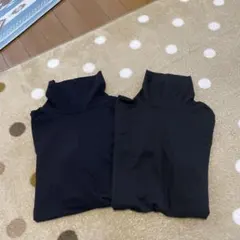 ユニクロ 極暖　ヒートテック タートル 2枚セット