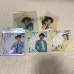 名探偵コナン アクリルコースター 5点セット