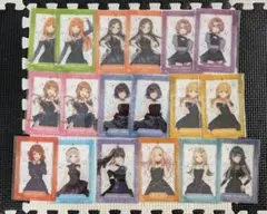 非売品学園アイドルマスター　クリアカード全12種18枚　セブンイレブン