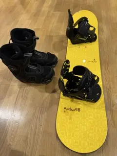 送料込み⭐︎3点セット■子供用■NAKED ボード ビンディング ブーツ