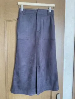 ニコアンド　グレースエードスカート