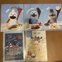 ローソン×パペットスンスンクリアファイル コンプ5枚➕1枚