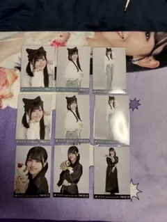 乃木坂46生写真猫耳、干支　伊藤理々杏コンプ