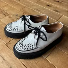 GEORGE COX ジョージコックス ラバーソール 3588 白 厚底 UK製 - メルカリ