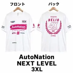 NEXT LEVEL 3XL AutoNation レーシング ホワイト 古着