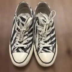 SS2020 デストロイ ゼブラ キャンバススニーカー 42 - メルカリ