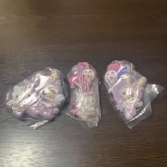 メゾピアノ×ハローキティ カプセルラバーマスコット 3点セット