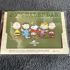 2026年 スヌーピー 卓上カレンダー　ニッセイ