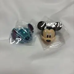 ディズニーキャラクター ファッションリング ロイヤルクリア スティッチ、ミッキー