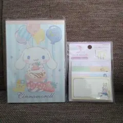 セーラームーン × サンリオ タックメモ&シナモンロールメモ帳 2点セットのサムネイル