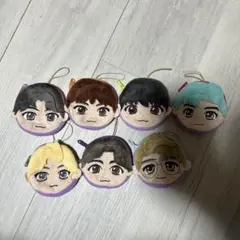 BTS バンタンTinyTAN キャラクターポーチ　全7種類のコンプリートセット