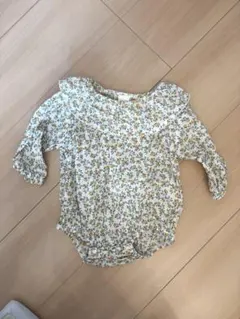 レモン柄 ロンパース 70 バースデイ tete a tete