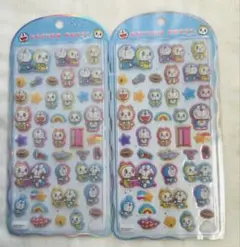 ドラえもん　コットンパフィシール ２枚セット(正規品)