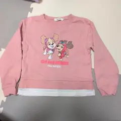 パウ・パトロール ピンク スウェットシャツ
