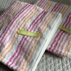 UCHINO バスタオル 速乾 抗菌 防臭 二枚 部屋干し 65×130