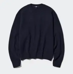 【UNIQLO】プレミアムラムクルーネックセーター（長袖）