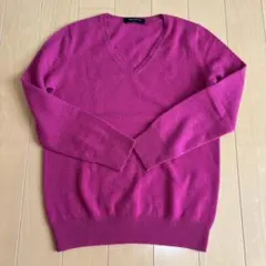 ユナイテッドアローズ　カシミア100% Vネックセーター