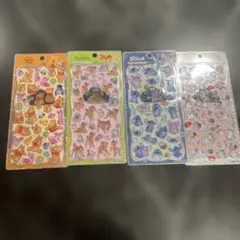 正規品♡新作ディズニー プチドロップステッカー 4枚セット