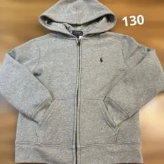 Polo Ralph Lauren グレー ジップアップパーカー