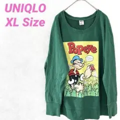 [SALE] UNIQLO UT ポパイ スウェット XL 古着 送料無料