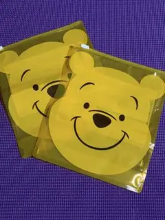 東京ディズニーリゾート くまのプーさん お菓子のジッパー付きバッグ 2枚