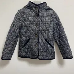 BEAMS HEART キルティングジャケット ネイビー系 Sサイズ