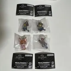 ズートピア めじるしアクセサリー２ ニックA＆ジュディA ＆ニブルズ 4個セット