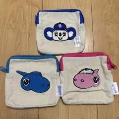 ドラゴンズ　モコモコポーチ