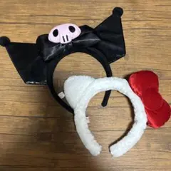 サンリオピューロランド カチューシャ キティ クロミ セット