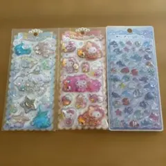 ウォーターインシール　3Dシール　サンリオ