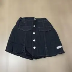 バイラビット　デニム　スカパン　ブラック系