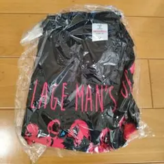 ビレッジマンズストア Tシャツ 黒/赤