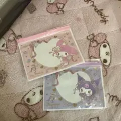 My Melody & Kuromi PVCスライダーポーチ2点セット