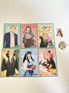 SPY×FAMILY シールカードとキーホルダー