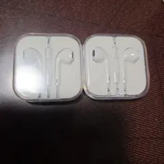 未使用　純正Apple 有線イヤホン　ホワイト