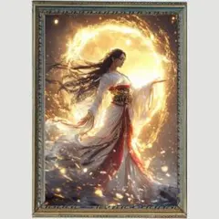 Ｐ1551天照大神様　希望、幸福、成功　【開運•風水•ヒーリングアート】