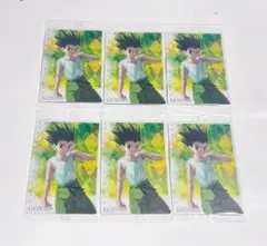 ハンターハンター　ゴン　イタジャガ　6枚　セット　まとめ売り