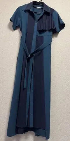 美品 HARE ワンピース 半袖 ブルーのサムネイル