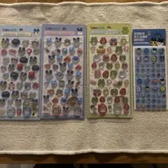 【正規品】たまごっち ボンボンドロップシール 2種&タイルみたいなシール セット