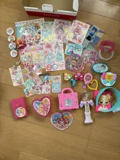 プリキュアオールスターズ 大量まとめ売り シール 缶バッジ おもちゃ