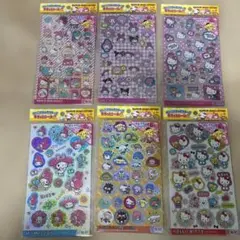 新品　未開封　サンリオキャラクターシール 6枚セット