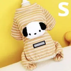 犬　洋服　ボーダー　sサイズ　ロンパースのサムネイル