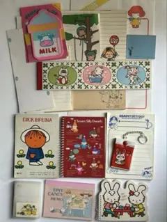 メモ帳　便箋　まとめ売り　昭和レトロ