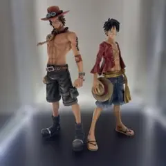 【訳あり】ワンピース フィギュア ルフィ エース セット