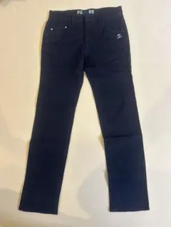 PEARLY GATES ネイビー ストレッチパンツ　メンパン　デニム風