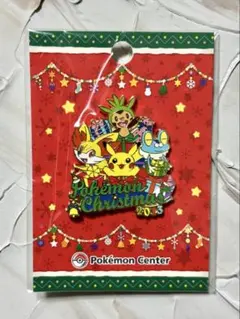 ☆ポケモンセンター クリスマス 2005年 ピンズ ピンバッジ 未開封