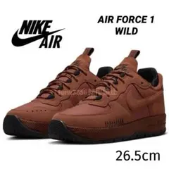 ナイキ 26.5cm エアフォース ワイルド 靴 スニーカー 天然皮革
