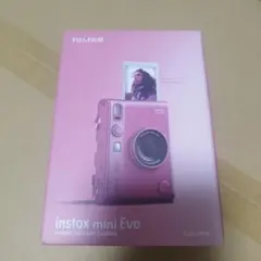 新品未開封 instax mini Evo ピンク+おまけ付き
