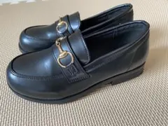 美品 キッズローファー 21.0cm